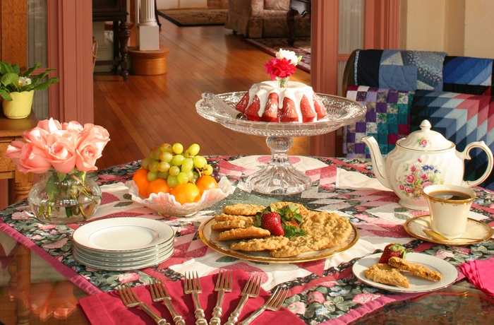 King´s Cottage Bed & Breakfast - eftermiddagste, Pennsylvania i USA