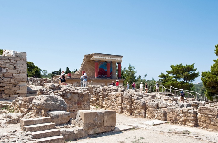 Knossos-paladset på Kreta