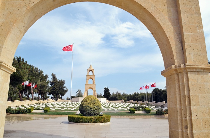 Krigskirkegård på Gallipoli-halvøen - Tyrkiet