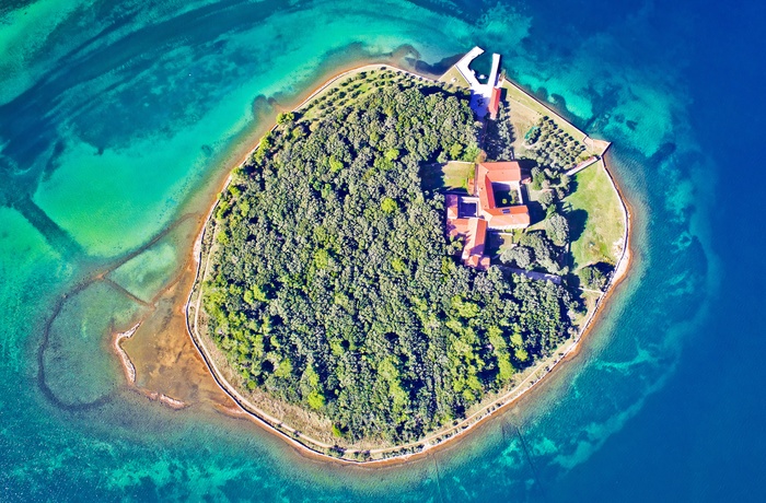 Øen Kosljun i Kvarnerbugten - Kroatien