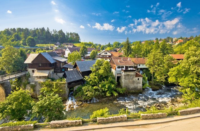 Rastoke og Korana floden - Kroatien