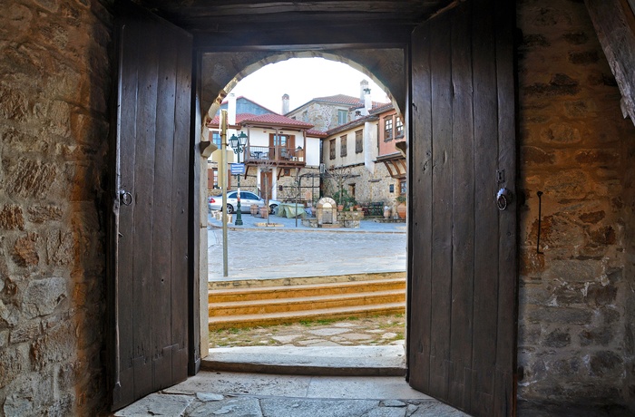 Landsbyen Arnaia på Halkidiki - Grækenland