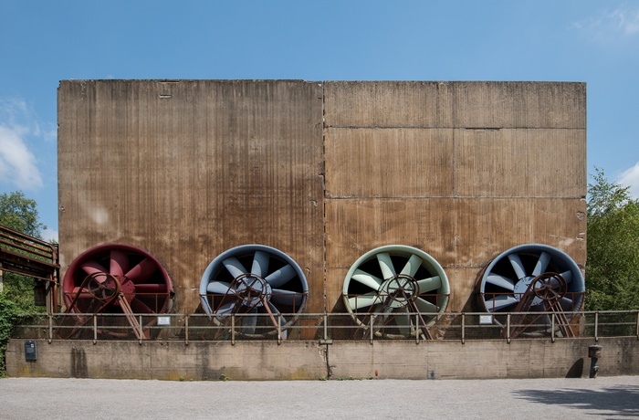 Landschaftspark Nord (tidl. kulværk). Duisburg