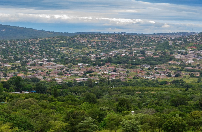Landskabet omkring Hazyview i Sydafrika