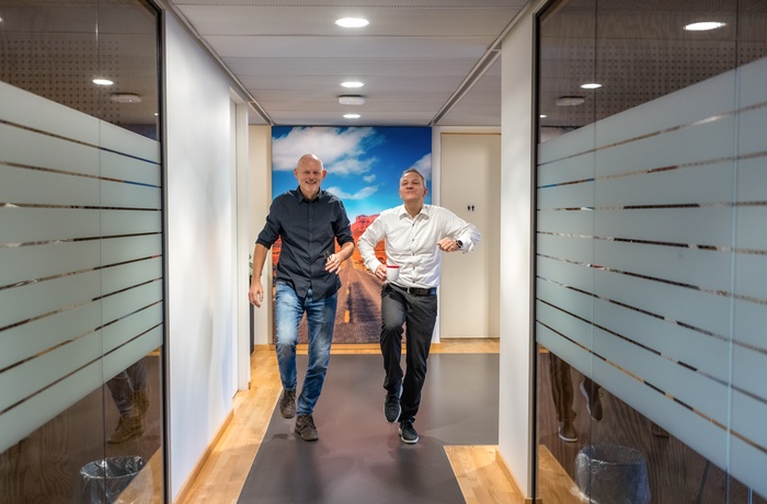 Lasse og alan i marketing, lyngby