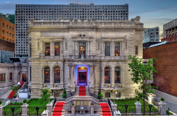 Le Mount Stephen Hotel, Montreal i Canada - Facaden