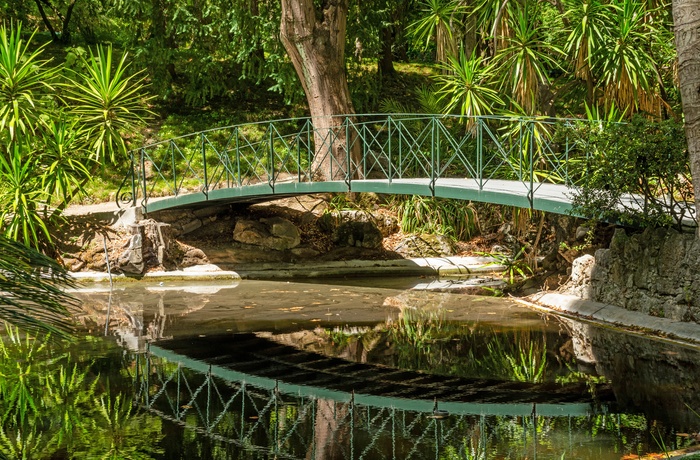 Lille bro i Jardim Botânico Tropical , Lissabon