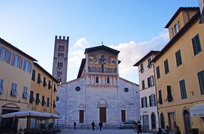 Kirken Basilica di San Frediano i Lucca, Toscana