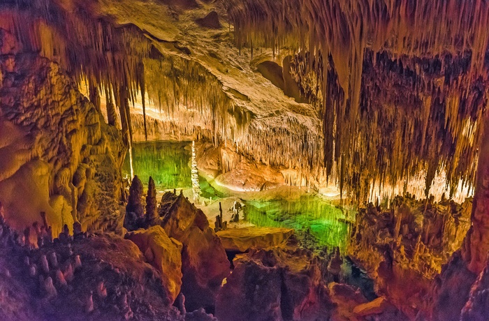 Grotten Cuevas del Drach på Mallorca