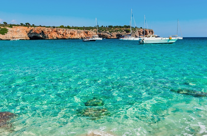 Stranden Cala Varques på Mallorca