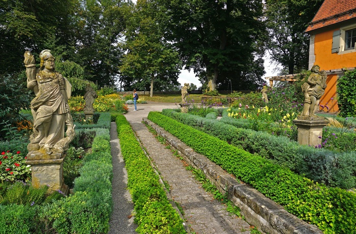 Slotshaven i Rothenburg ob der Tauber - Sydtyskland