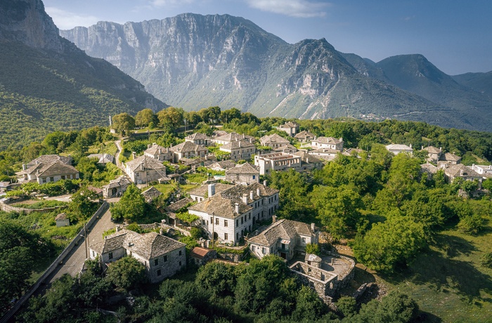 Mikro Papingo - en af landsbyerne i Zagorochoria  - Grækenland