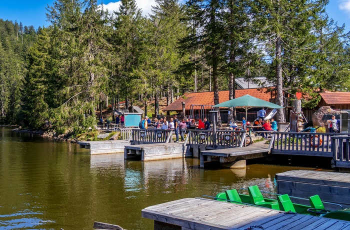Mummelsee i Schwarzwald