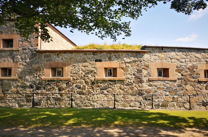 Mure på Oscarsborg fæstning, Norge