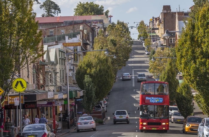 Gade gennem Katoomba - New South Wales