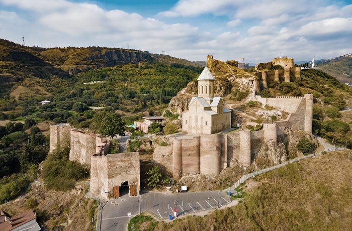 Narikala-fæstningen i Tbilisi - Georgien