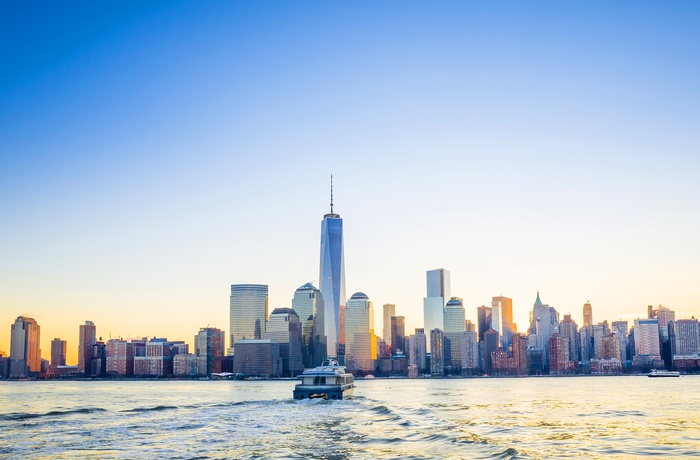 New York´s skyline og Freedom Tower, USA