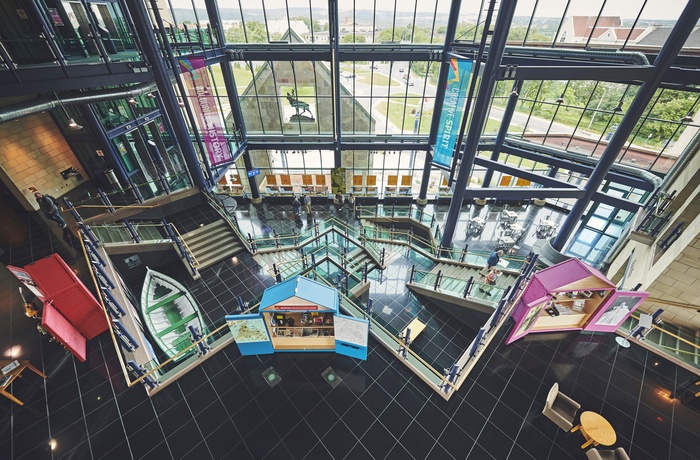 The Rooms interior atrium view, St. John´s i Newfoundland - Foto: The Rooms