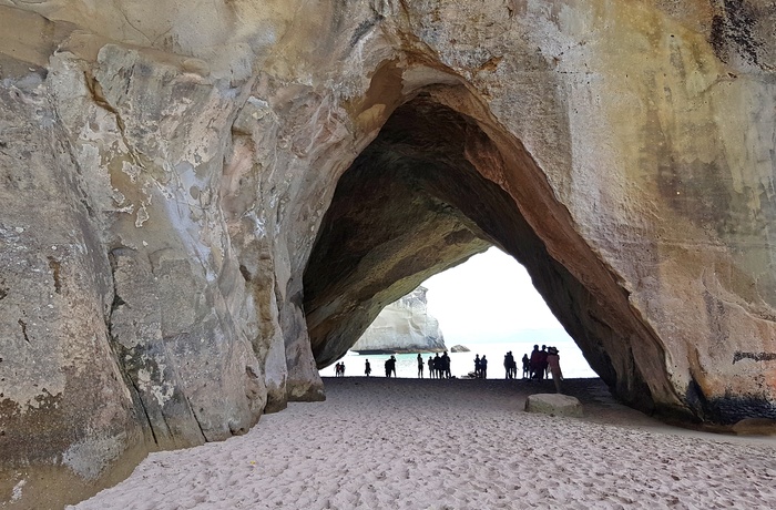 Cathedral Cove på Coromandel-halvøen - Nordøen i New Zealand