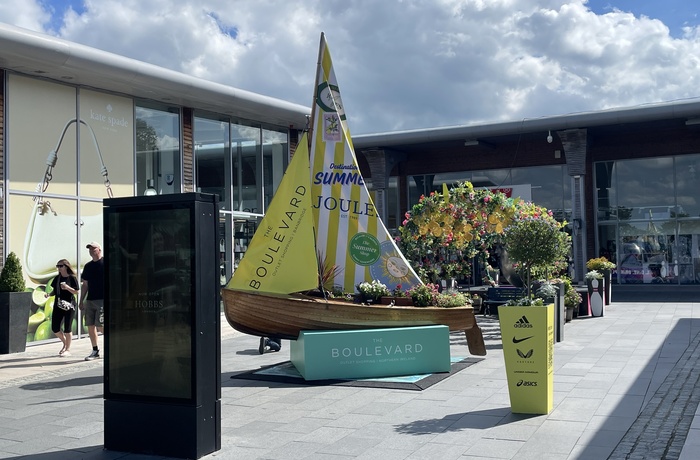 Nordirland - indgangen til outlettet the Boulevard