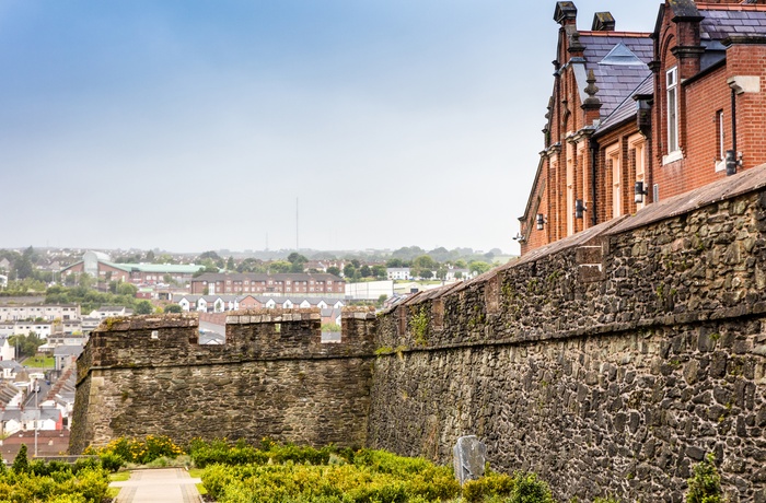 Bymuren i Londonderry eller Derry, Nordirland