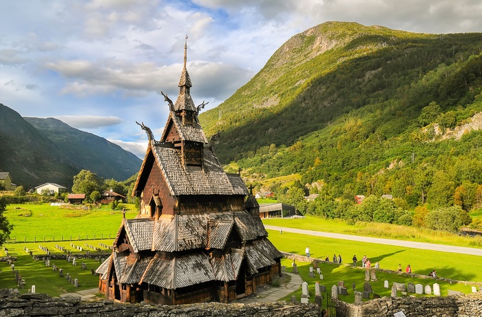 Borgund Stavkirke i Norge