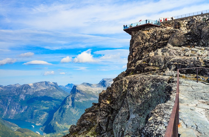 Geiranger Skywalk ved Dalsnibba, Norge