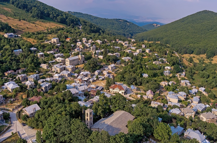 Bjerglandsbyen Nymfaio - Grækenland