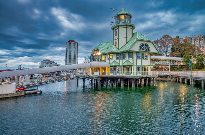 Havnefronten i Nanaimo - Vancouver Island