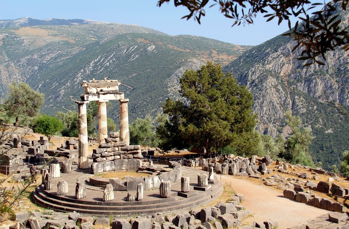 Oraklet i Delfi - arkæologisk område i Grækenland