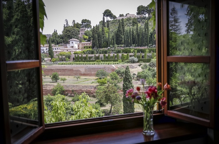 Parador de Granada, Granada - udsigt fra værelse