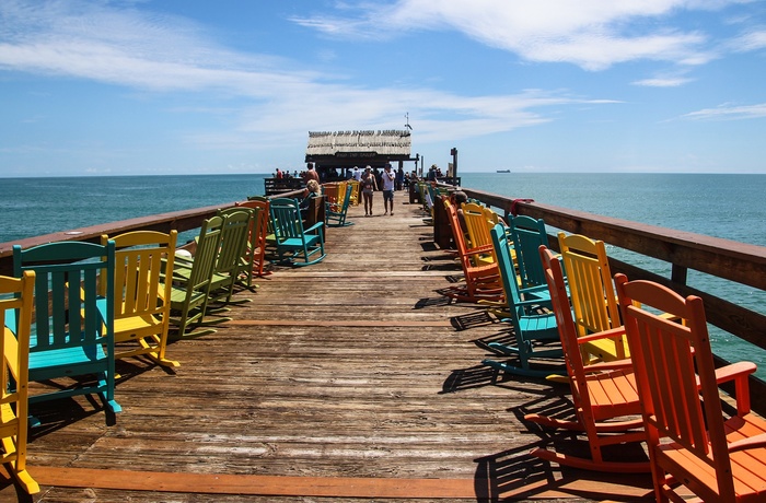 Pier på Cocoa Beach