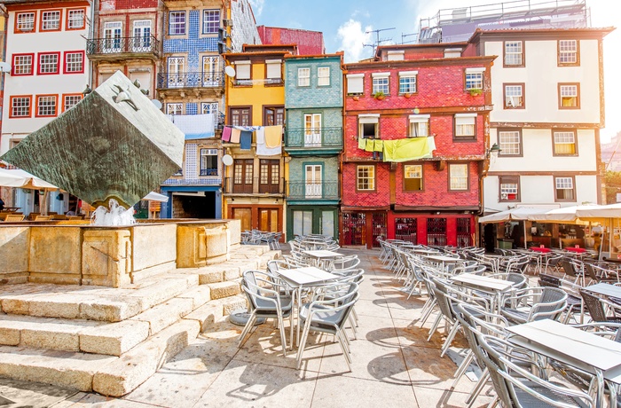 Ribeira, den gamle bydel i Porto - Portugal