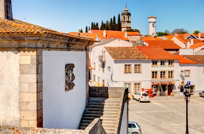 Torvet i fæstningsbyen Almeida i det nordlige Portugal
