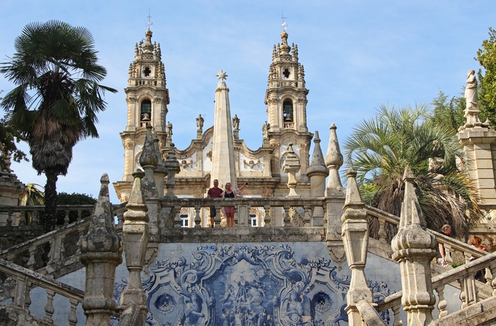 Baroktrappen til pilgrimskirken i Lamego - Portugal