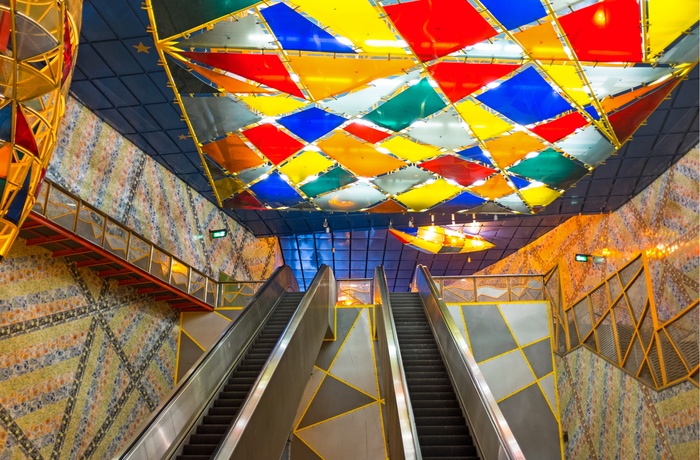 Metrostoppet Olaias i Lissabon