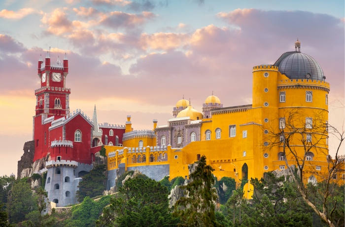 Slottet Palacio Nacional da Pena i Sintra - Portugal