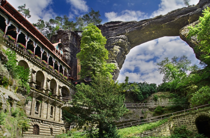 Pravcicka Gate i Bøhmiske Schweiz