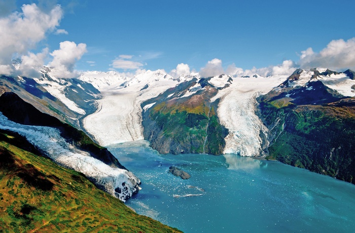Prince William Sound med imponerende gletsjere - Alaska