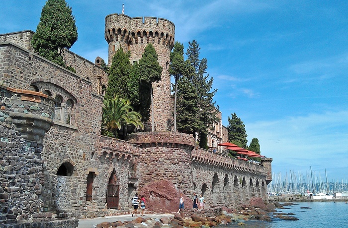 Château de La Napoule i Mandelieu ved den franske Riviera, Provence