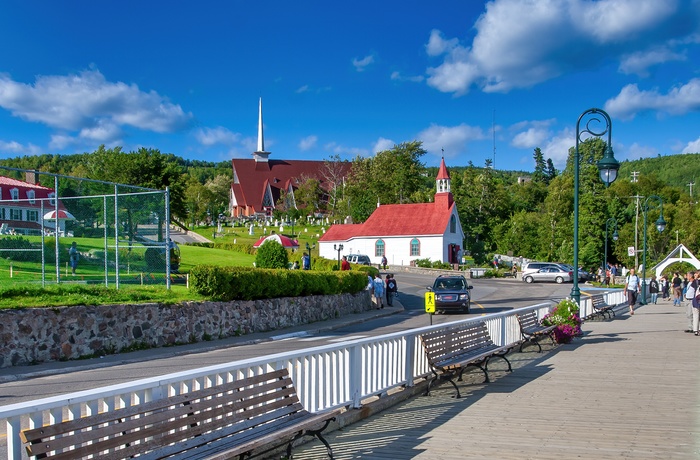 Kystbyen Tadoussac i Quebec - Canada