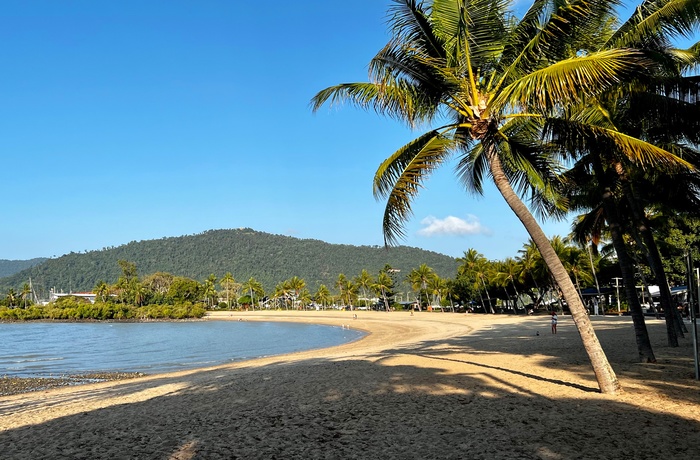 Strand ved kystbyen Airlie Beach - Queensland