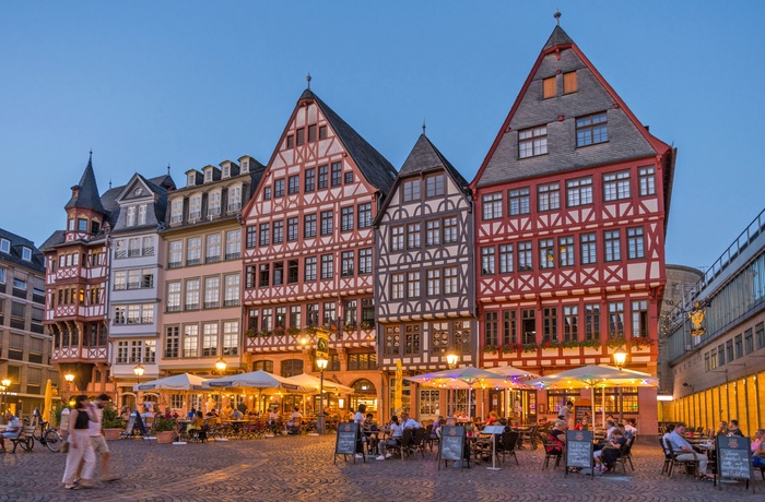 Römerberg i Frankfurt ©#visitfrankfurt, Holger Ullmann