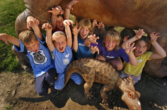 Museet er lige noget for børn - Foto kredit: Royal Tyrrell Museum of Palaeontology