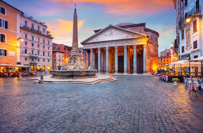 Pantheon om aftenen, Rom