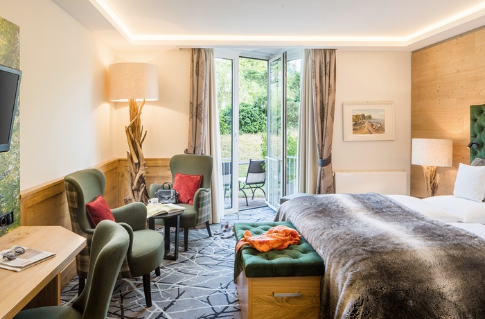 Romantik Hotel Waldschlösschen, Slesvig i Nordtyskland - Eksempel på dobbeltværelse