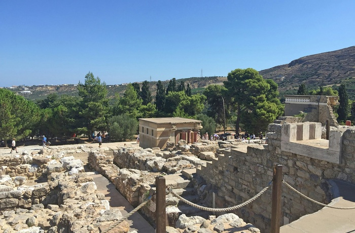 Ruinerne af Knossos-paladset på Kreta - Foto Rony Van den Velde Unsplash