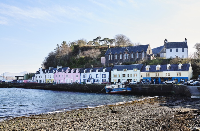 Kystbyen Portree på Isle of Skye i Skotland - foto: Per Joe Photography