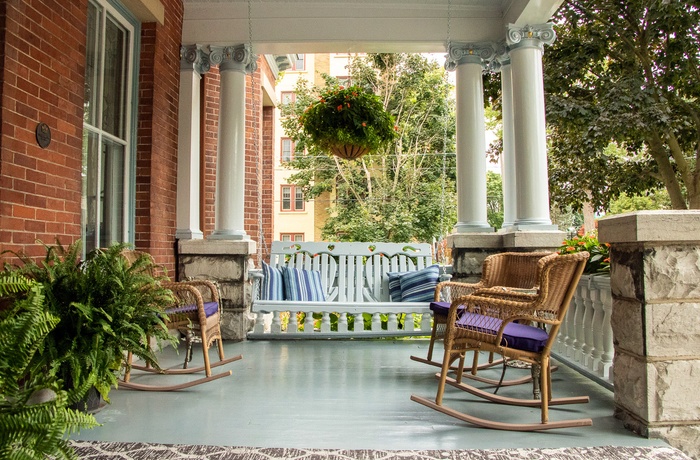Secret Garden B&B Inn, Kingston i Canada - Terrassen