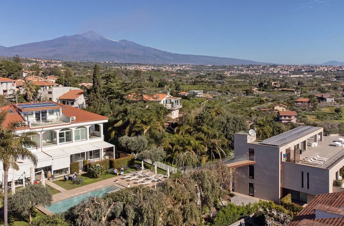 Sicilia's Residence Hotel - Art & Spa i Catania - Luftfoto